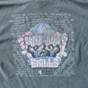 VINTAGE PROMISE KEEPERS GOSPEL JESUS CHRISTIANITY TEE SHIRT GREEN LARGE